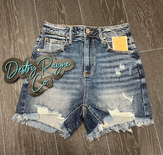 Maddie Distressed Shorts