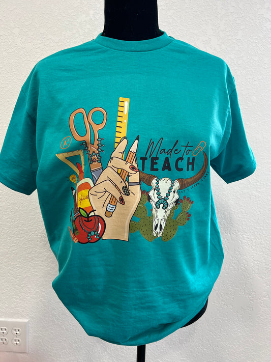 Teacher Western Tee